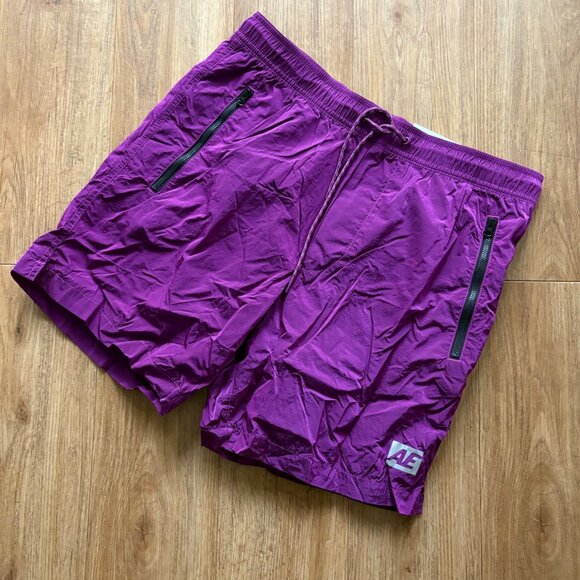 American Eagle Outfitters Other - American Eagle Nylon Above The Knee Short Purple NWT Men’s Size M
